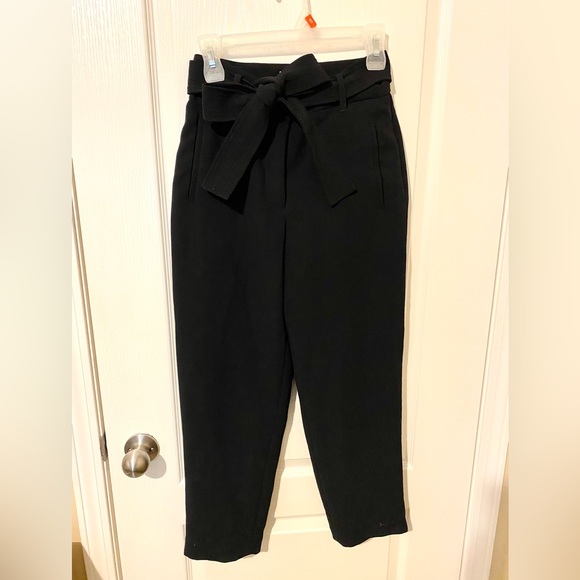 Artizia Wilfred Tie-Front pant - Black - Picture 1 of 2